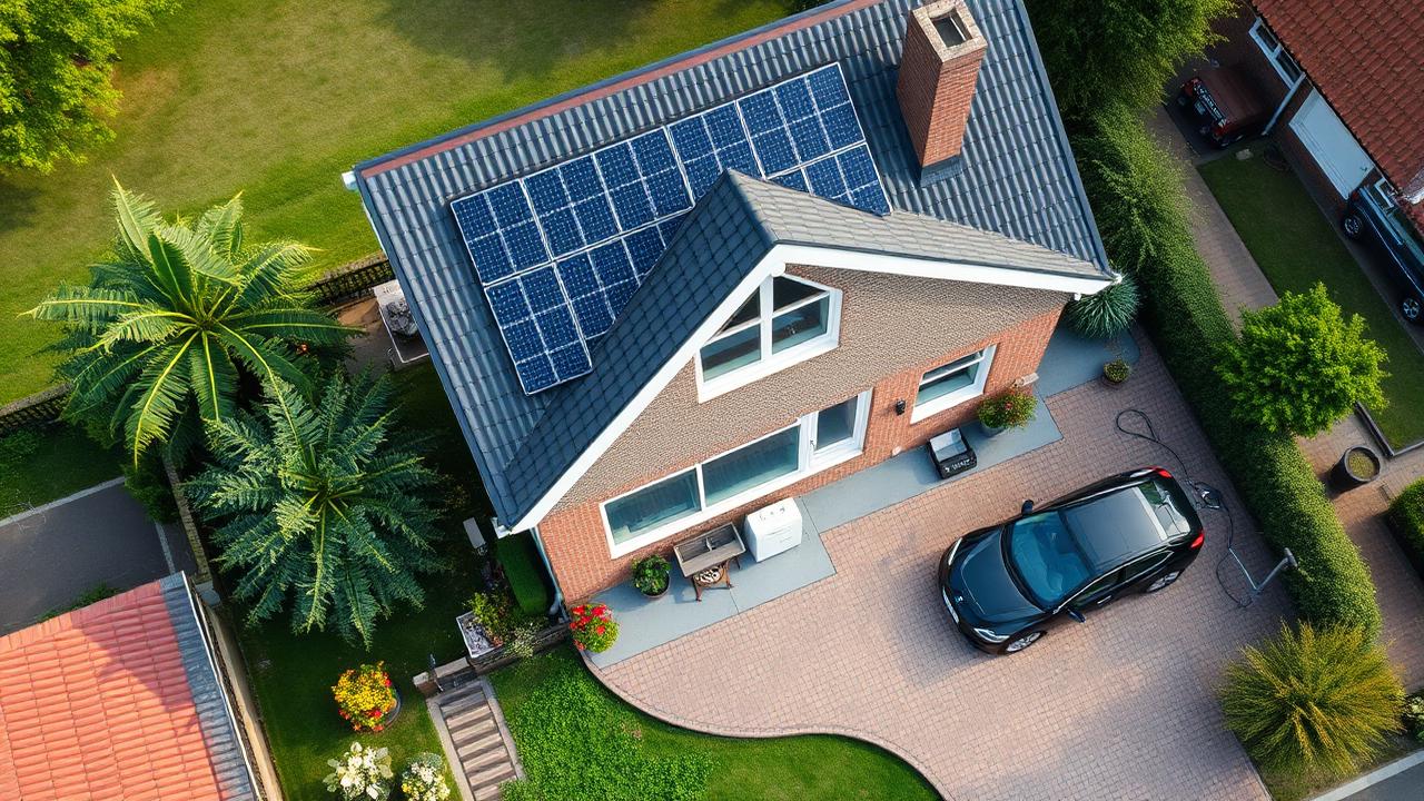 Totaaloplossing: zonnepanelen + thuisbatterij + laadpaal = €0 tankkosten